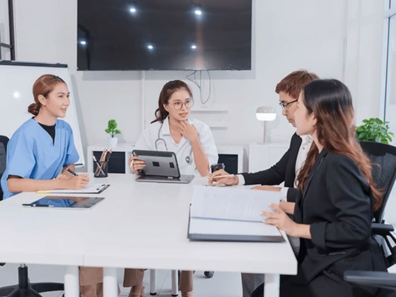 Healthcare workforce team