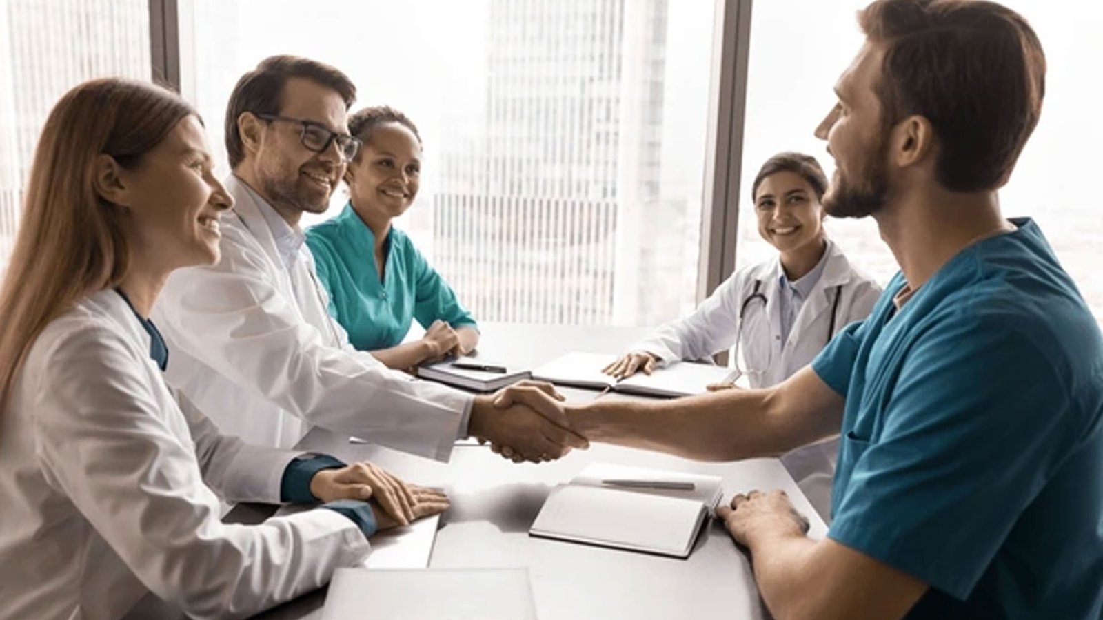Healthcare recruitment professionals